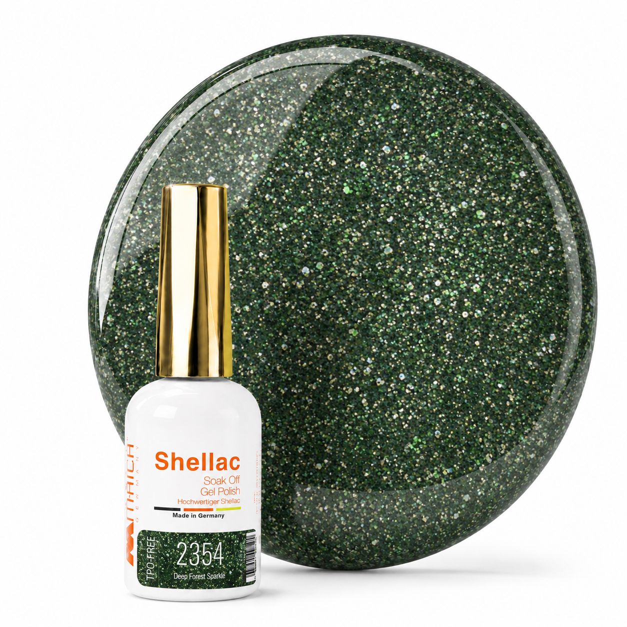 Shellac TPO-frei 2354 Deep Forest Sparkle 10,5g