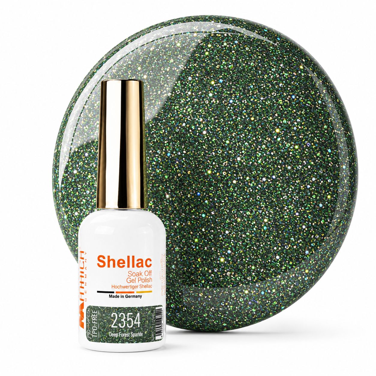 Shellac TPO-frei 2354 Deep Forest Sparkle 10,5g