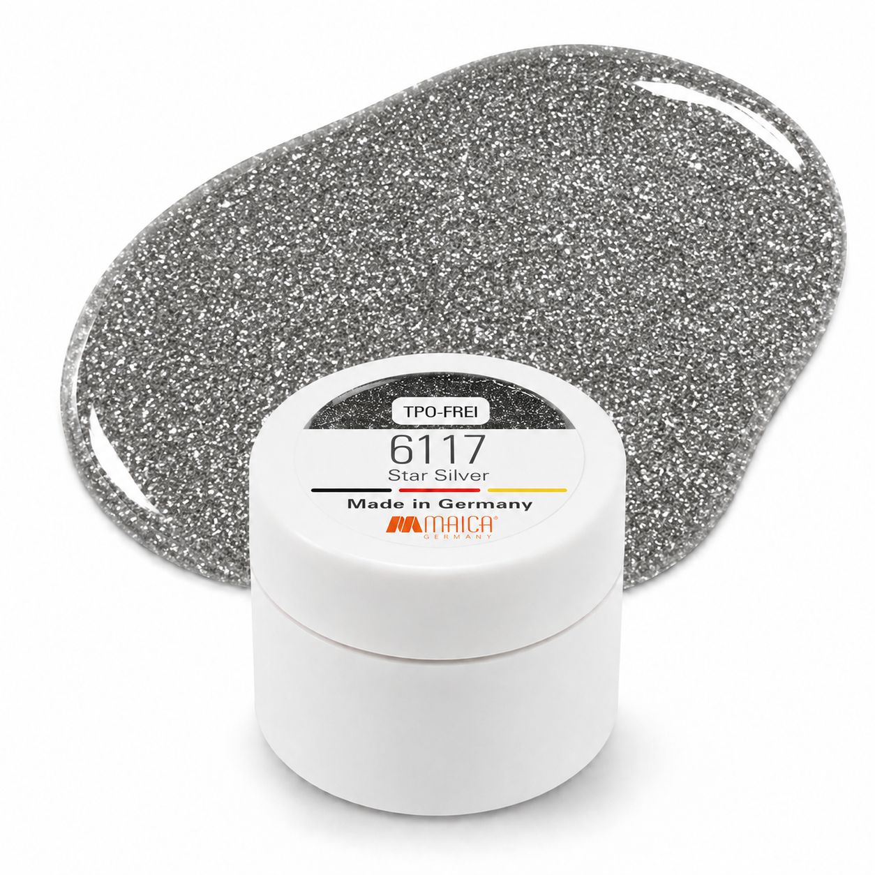 UV-Farbgel 6117 (2073) Star Silver 5g