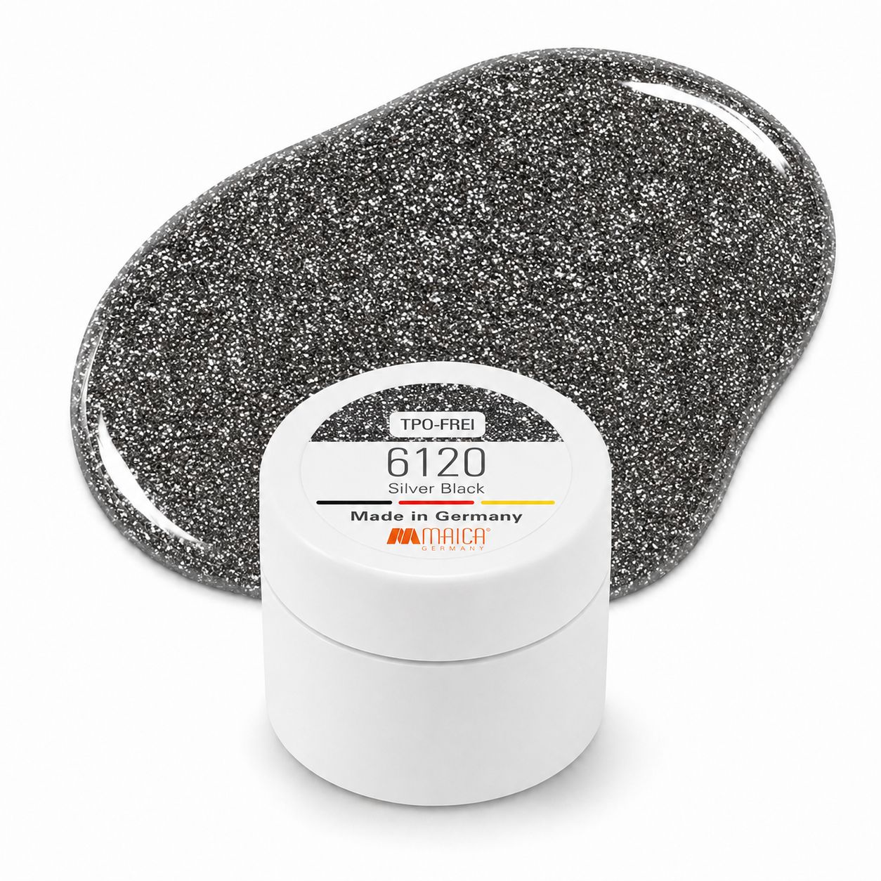 UV-Farbgel 6120 (2790) Silver Black 5g