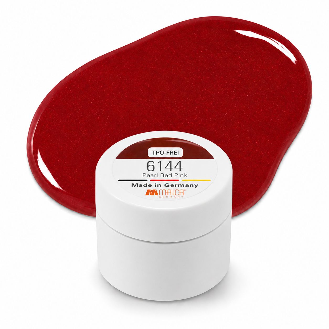 UV-Farbgel 6144 (2584) Pearl Red Pink 5g