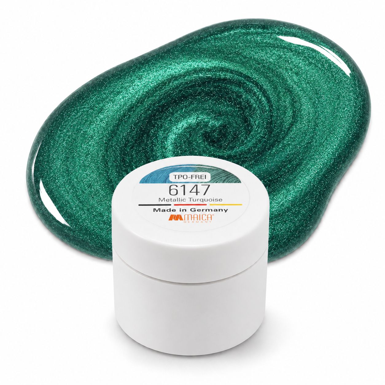 UV-Farbgel 6147 (2544) Metallic Turquoise 5g