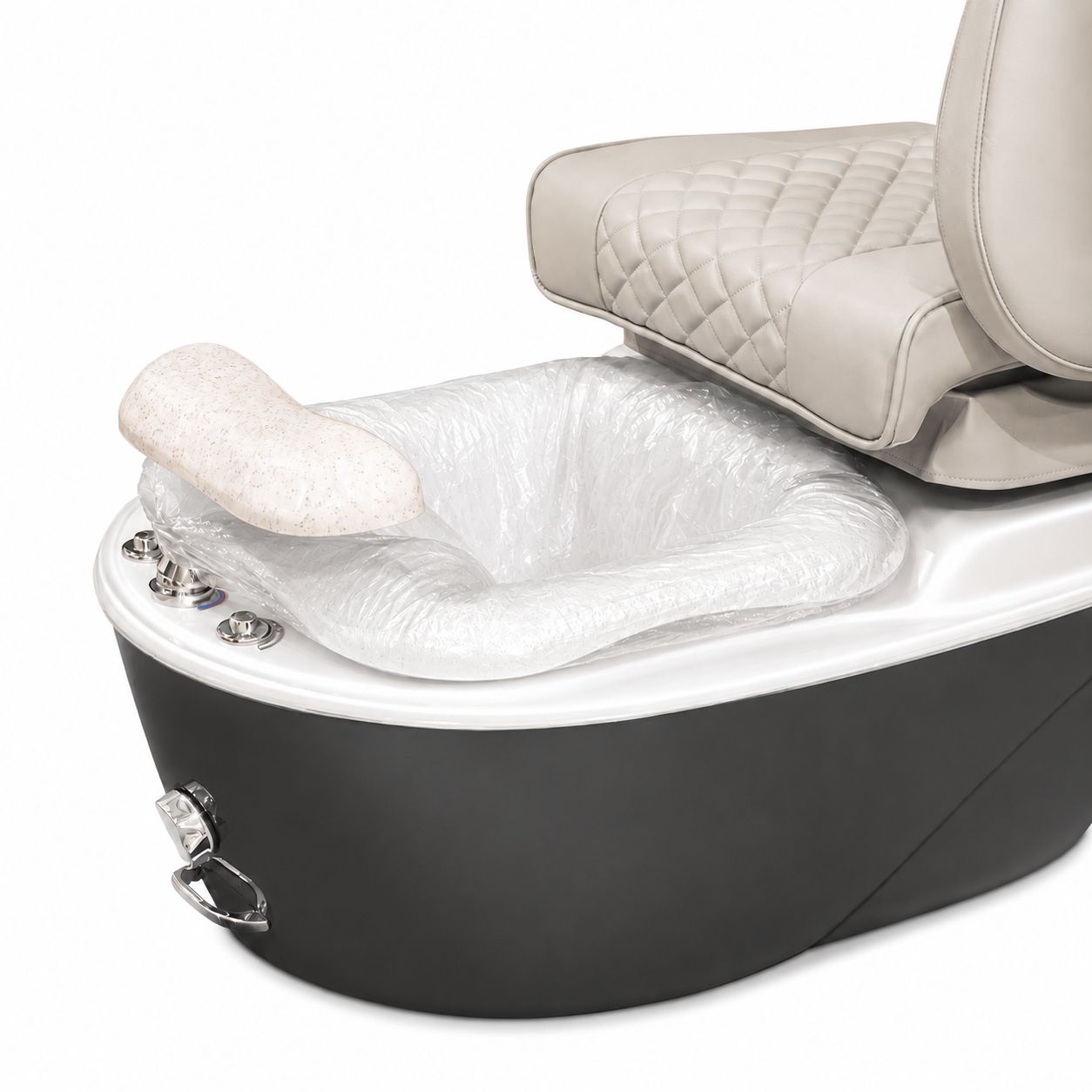 100 Stück Einweg-Fußbadewannenbeutel für Pediküre & Spa (Clear) 4422/266