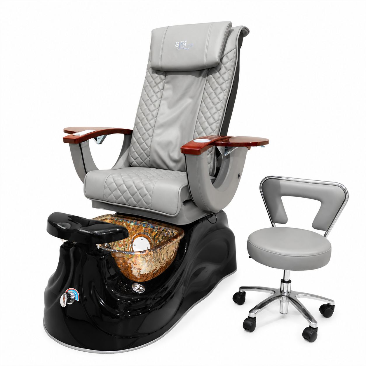 Spa Pediküre Sessel mit Hydromassage und Rückenmassage 9198