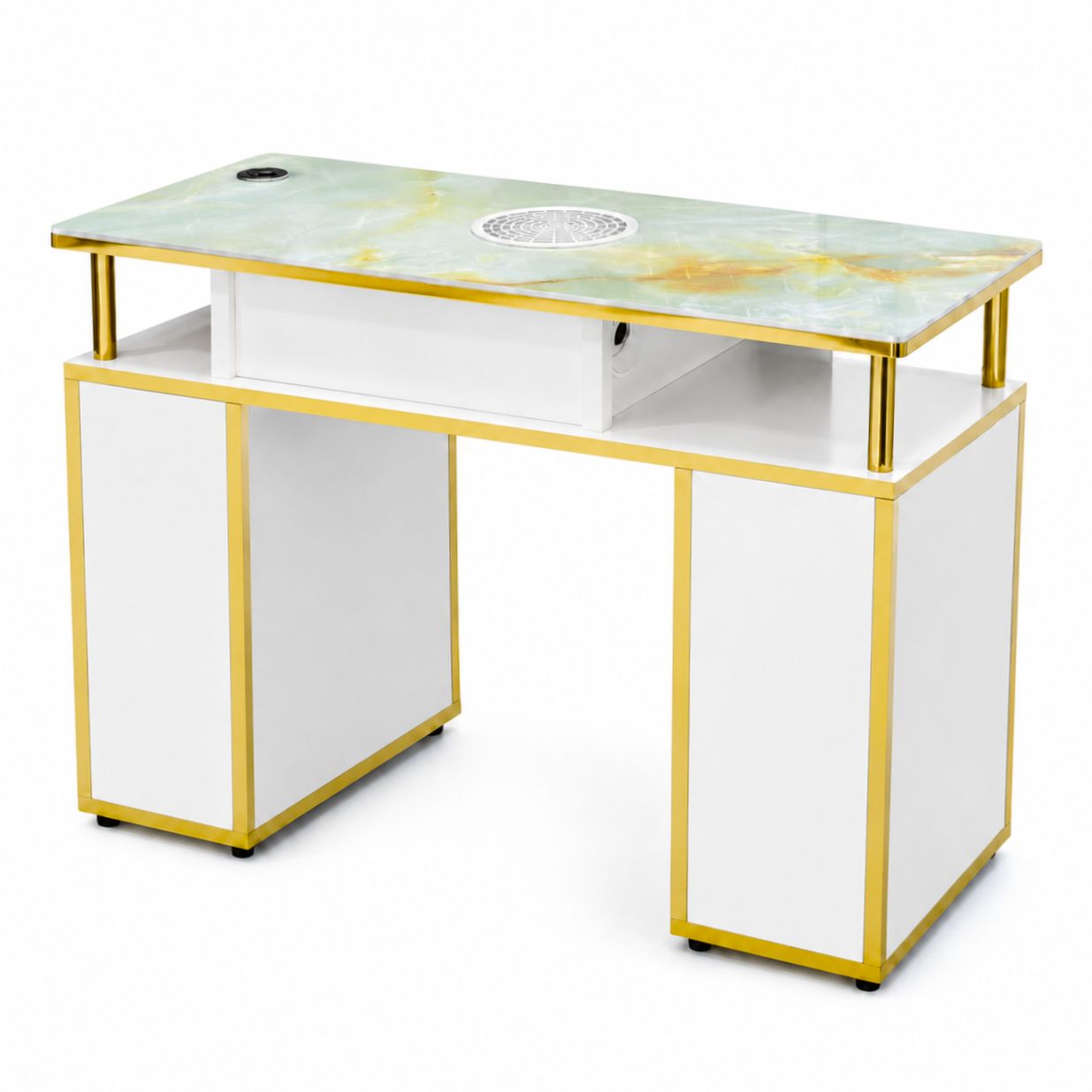 MAICA STUDIOLINES 2025 Gold Frame Nageltisch 108cm 9810