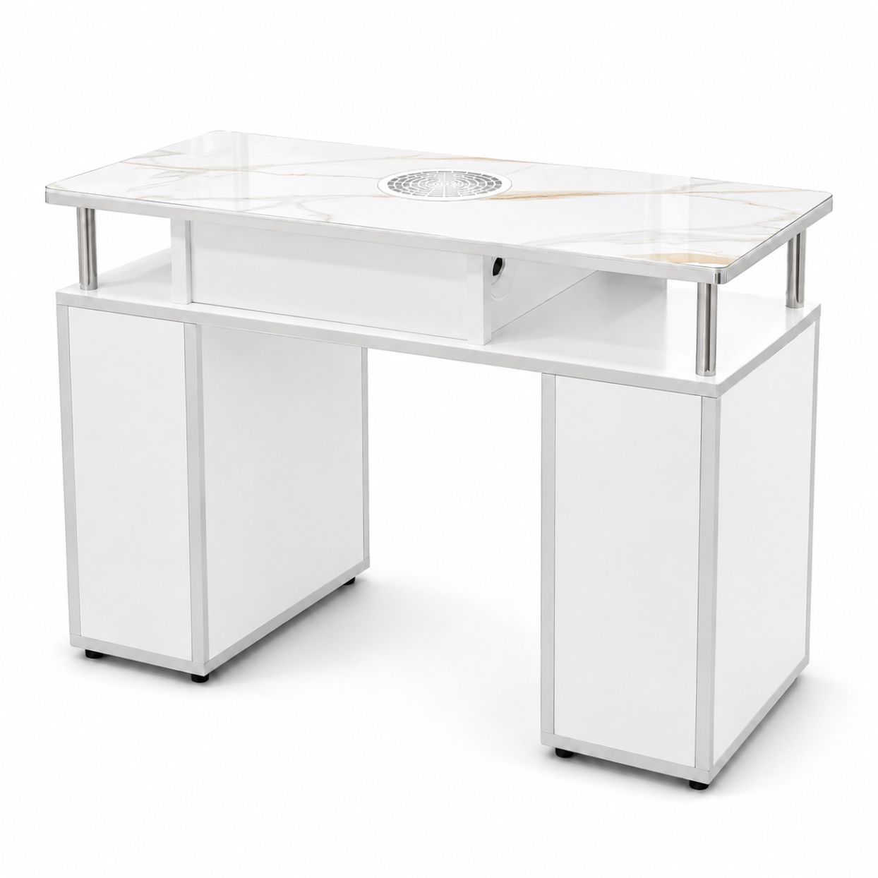 MAICA STUDIOLINES 2025 SILVER Frame Nageltisch 108cm 9811