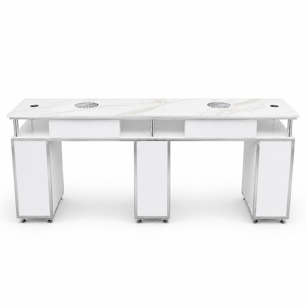 MAICA STUDIOLINES 2025 Silver Frame Nageltisch Double 2M 9821