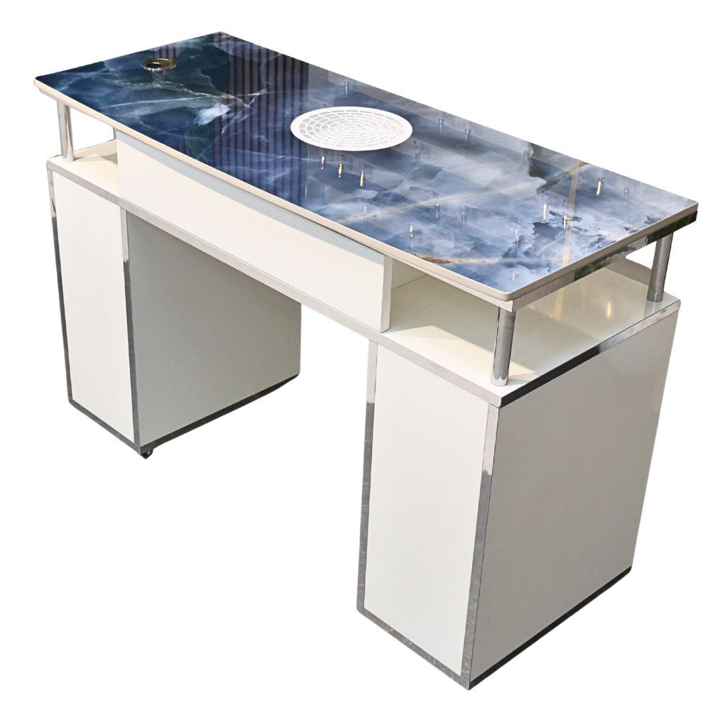 MAICA STUDIOLINES 2025 SILVER Frame -Nageltisch 115 cm