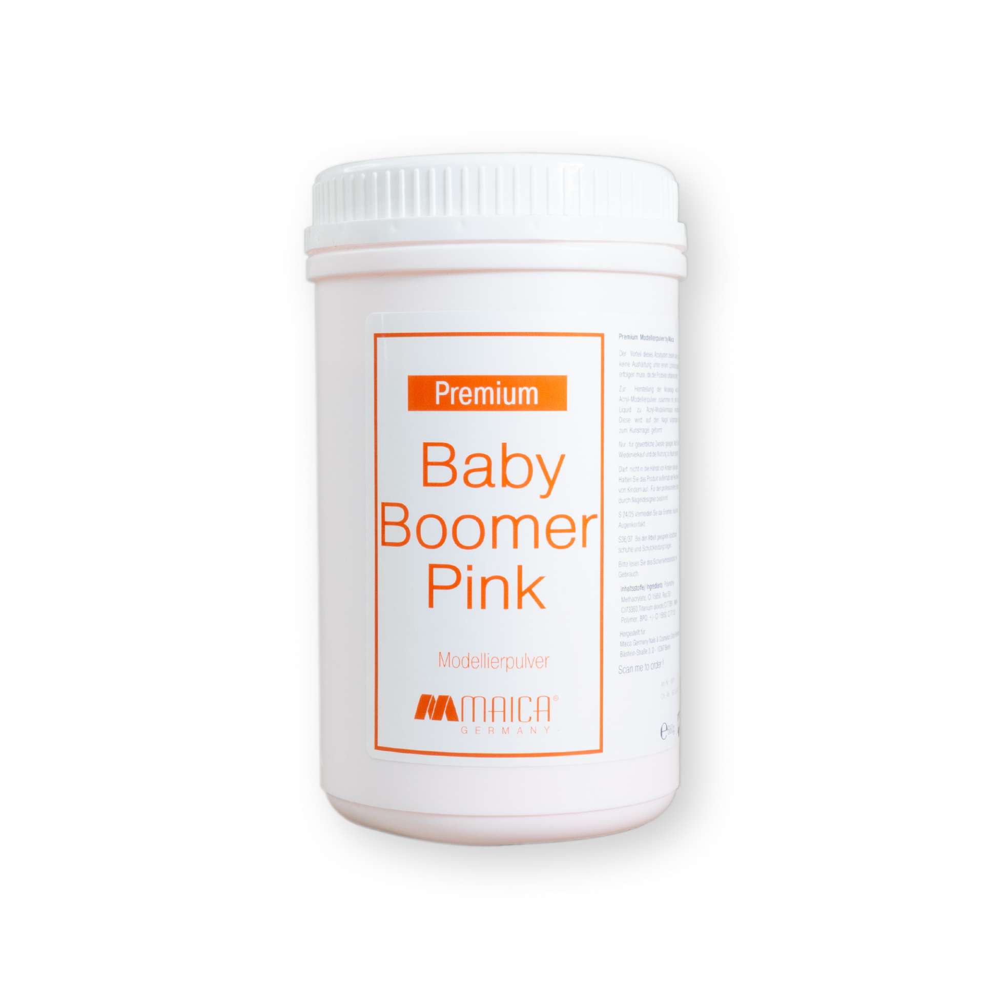 Modellagepulver – Baby Boomer Pink - 660g – Bild 3
