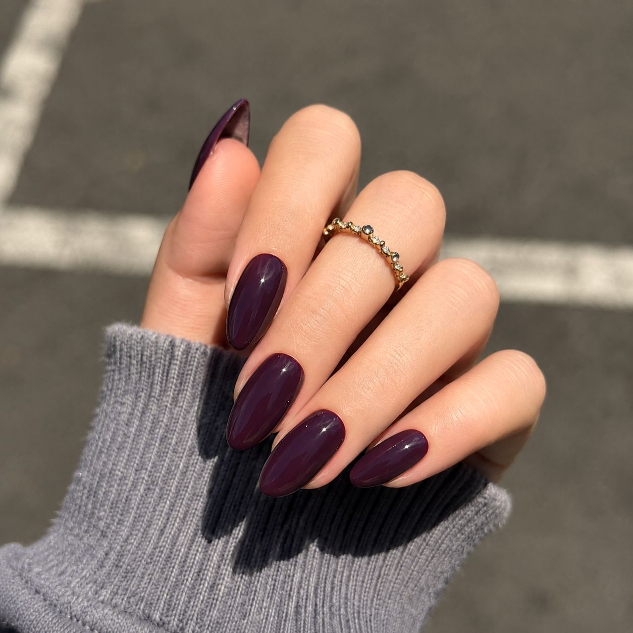 Hybrid Gellack 8063 Smoky Plum 10,5g – Bild 3