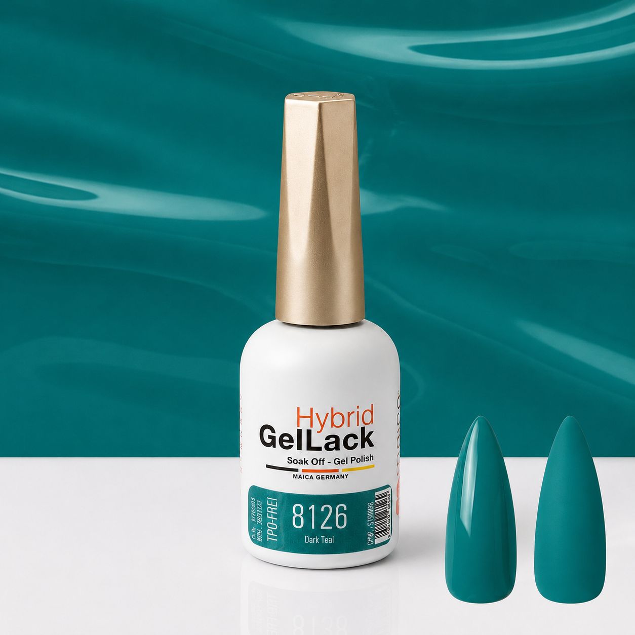 Hybrid Gellack 8126 Dark Teal 10,5g