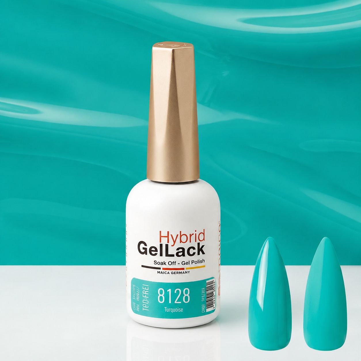 Hybrid Gellack 8128 Turquoise 10,5g
